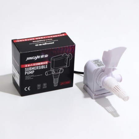 Aquarium pump Jingye JY-1300, 800 l/h, 10 W, water lifting height 0.8 m-7
