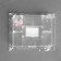 Organizer for needlework, 7 departments, 12 × 10 × 2.5 cm, the color is transparent