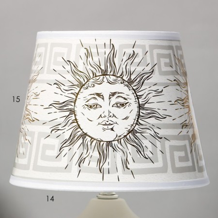 The table lamp "Sun" E14 15W 20x20x32 cm Risalux-3