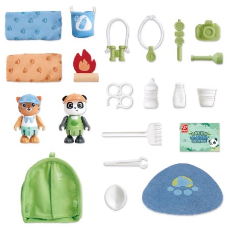 Game set of Hape "It's time to walk", "Ecoping"-5