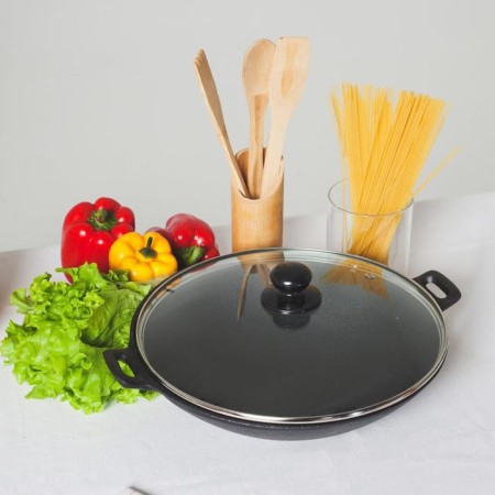 Shipyard-Wok Cast iron shade "Vostok", D = 30 cm-7
