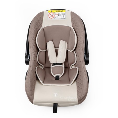 Auto-Luel Baby Amarobaby Baby Comfort, group 0+ (0-13 kg), beige color-2