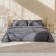 Lovelife Lovelife Lowel 1.5P Texture: Dark Gray, 143x215cm, 150x240cm, 50x70cm-2pcs, microfiber, 110 g/m2