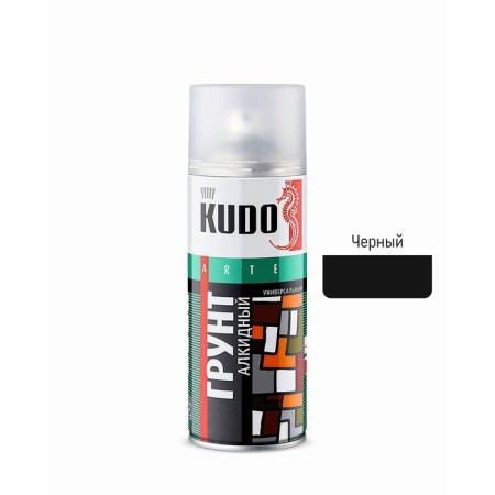 Aerosol soil alkyd Kudo universal (black) 520 ml