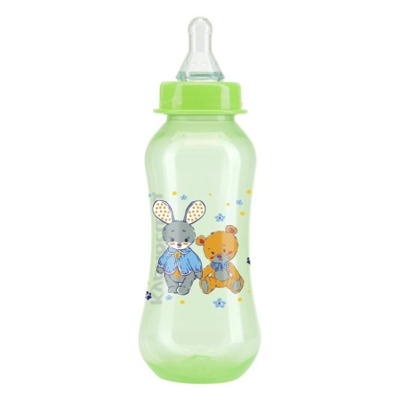 A bottle of feeding "My Farm", fitted, with silicone nipple, 250 ml, from 0 months, Mix color-5