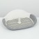 Dog toilet, 57 x 42 x 16 cm, white/gray
