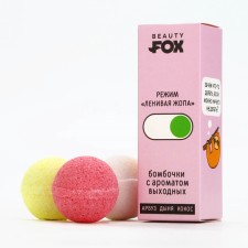 Set of bathtub bombs Beauty Fox 