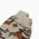 Women's socks, brown color/deer, size 25