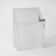 A box for collecting money with a crazy lock, 20 × 1.5 × 28 cm, 2 mm plexiglass, in a protective film