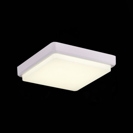 Ceiling EVOLUCE lamp. Sle200212-01. Taddio. 1x20 W, LED, 4000K, 1460 LM, 24x24x5 cm, white color-1