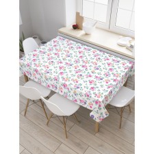 The tablecloth “Romantic mood”, rectangular, Saten, size 120x145 cm