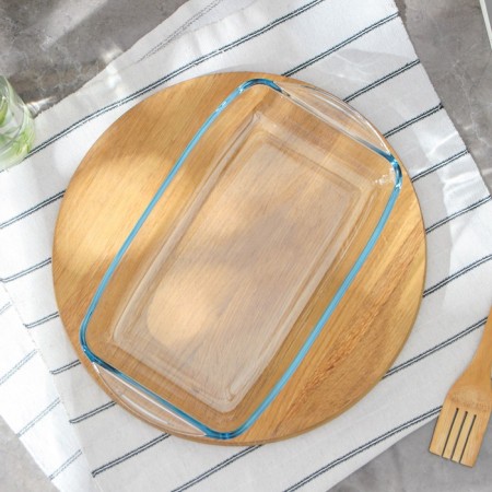 Borcam, 1.95 l heat -resistant baking and baking forms and baking, with a lid-3