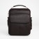 Male bag over the shoulder, Textura, 2 external pockets, brown color