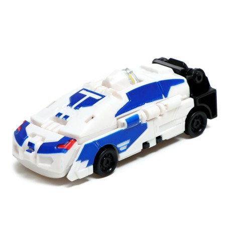 Warrior robot, transforms, assembled from 5 cars-15