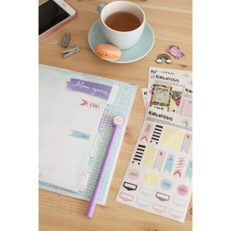 Stickers for the diary "Sweet mood", 11 × 16 cm-1