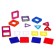 Designer magnetic "colored magnets", 28 parts