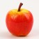 Decor "Apples" red, set 50 pcs., Size: 3.5 × 3 cm