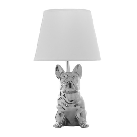 Table lamp "Puppy" E14 40W silver 22.526x41cm-7