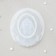 Mold "Leo", silicone, 8 × 7 × 4.5 cm, white color