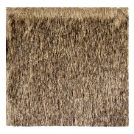 Loskot flap, 50 × 50 cm, long -stroke -based long -stroke fur, melange color-5