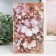 Safe Brush to the leatherette "flower garden. Retro" 21x13x5 cm