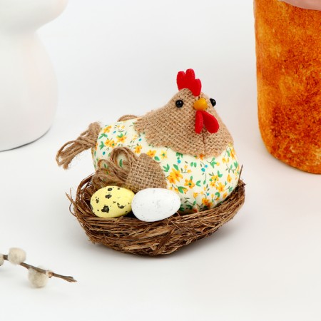 Easter decor "Kurochka" 14.5 × 14.5 × 13.5 cm