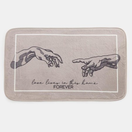 A set of bathroom rugs Ethel "Forever" 2 pcs, 80x50 cm, 50x40 cm, velor-2
