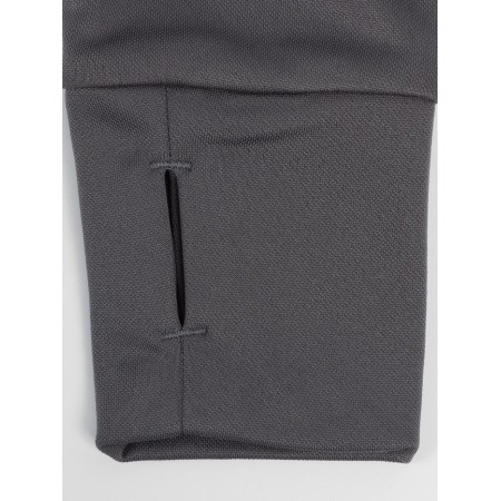Long -line male Resport, on a zipper, p. 50, the color is gray, basic, with a long sleeve-16