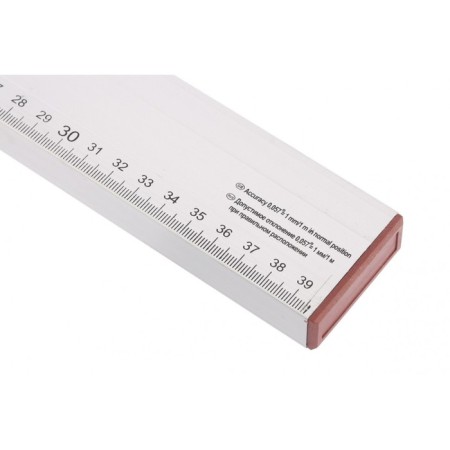 Aluminum level SPARTA 35104, 2 eye, ruler, 400 mm-1