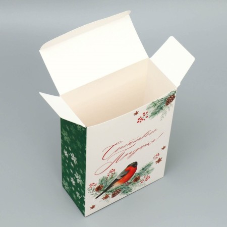Folding box "Happy holiday", 16 x 23 x 7.5 cm, New Year-4