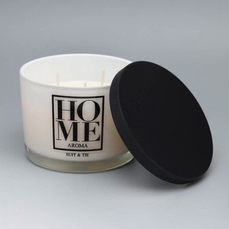 Aromatic candle "Home", Bai Bayhe, 11.8*8 cm-1