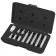 Set Stels 11312, Spline, CRV, hexagonal shank 10 mm, M5 - M12, 11 pcs.