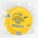 Disposable paper plate "Son", 18 cm, yellow