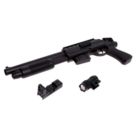 Pneumatic “Storm” shotgun, with a flashlight-3