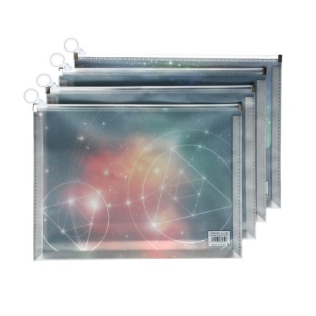 Lightning folder A4 format, 180MKR, with a drawing "Cosmos", mix-5