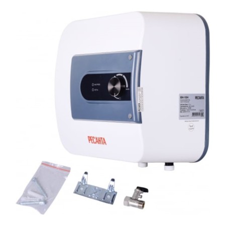 VER-10N, cumulative water heater, 1.5 kW, 10 liters, above the sink, bel.-1