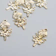 Decor for creativity metal, rhinestones 