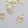 Decor for creativity metal, rhinestones "Little Princess" gold 1.5x2.4 cm