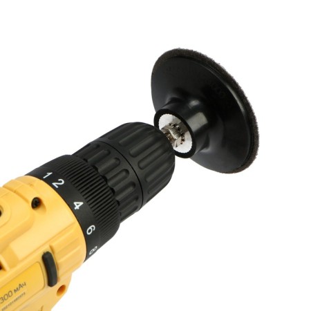 Circle of abrasive grinding tundra, for drill, M8, 75 mm, P40, 5 pcs.-7