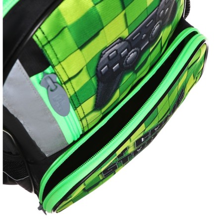 School backpack, 37 x 26 x 13 cm, ergonomic back, calligrata ORT "Game"-13