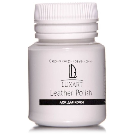 Acrylic glossy varnish 20 ml, water -based, not sticky, luxart luxpolish