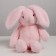 Soft toy "Bunny", 24 cm, pink color