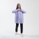 SL shirt, slanting bar, 42-44, lavender