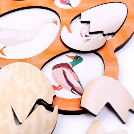 Developing boards "Easter: Birds"-5