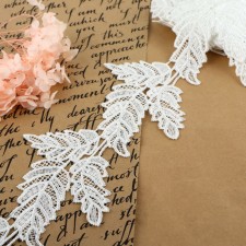 Lace Hypure, 100 mm × 6.8 ± 0.5 m, white color