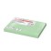 Block with a sticky edge paper 100x75 mm, Erichkrause, 100 sheets, green
