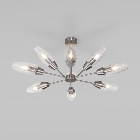 Ceiling chandelier with Thalia, 60W, E14, 85x85x55 cm