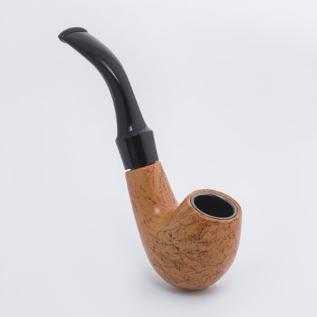 Kommer's smoking pipe "Commander", classic, hole D-1.8 cm, length 13 cm