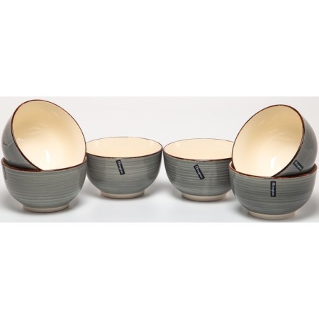 Elrington Saletniks set “Airgraph. Light graphite ", 14 cm, 750 ml, 6 pcs