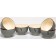 Elrington Saletniks set “Airgraph. Light graphite ", 14 cm, 750 ml, 6 pcs